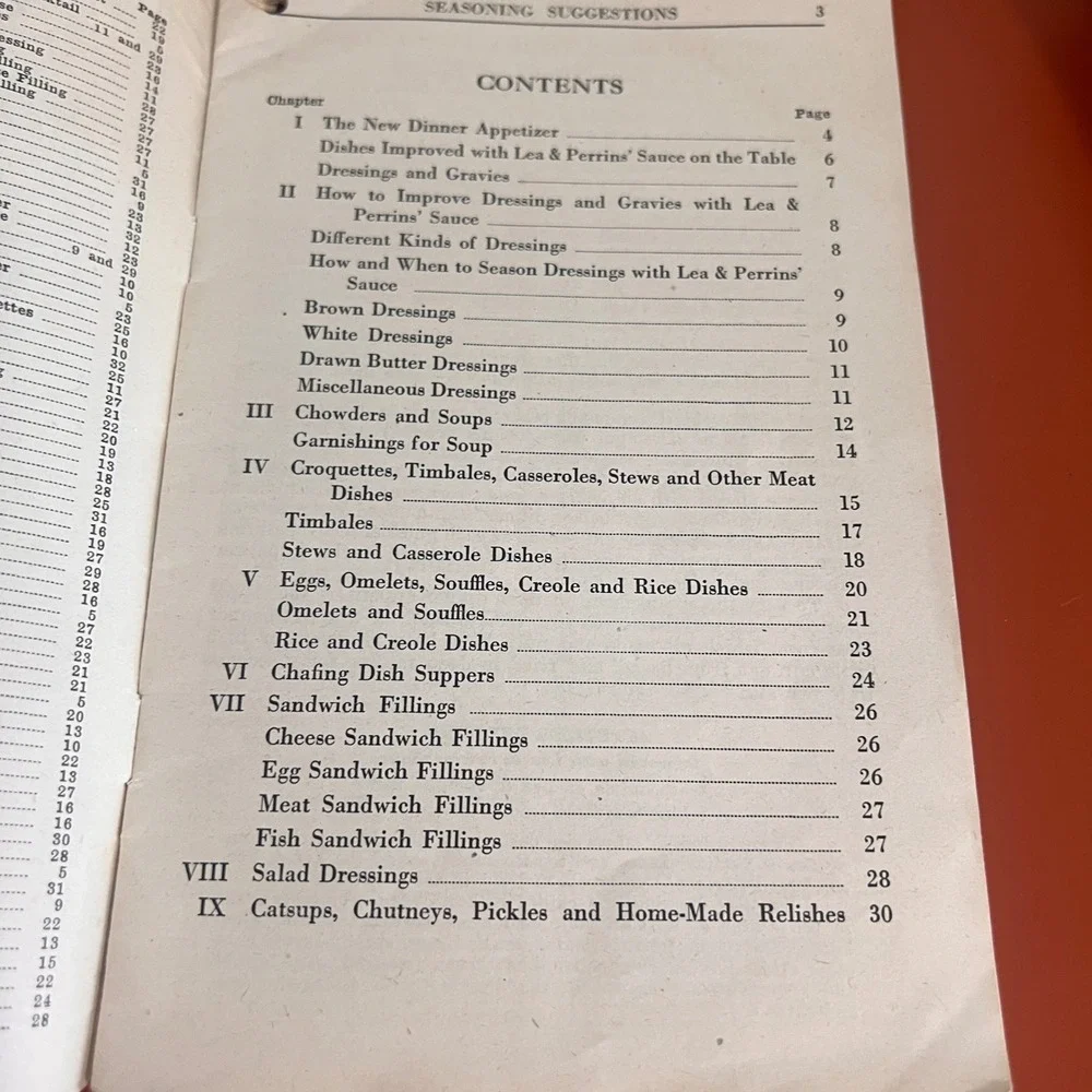 Vintage 1920 Lea & Perrins Seasoning Suggestions Cookbooklet Recipes Ephemera